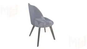 Стул Толедо тип 1 Графит / тк.№207 /тк. №223