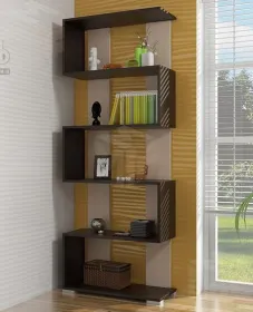 Стеллаж №2 (венге/дуб молочный)