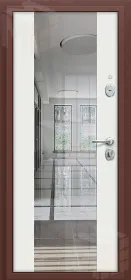 Входная металлическая дверь Тайга-7 Антик Медный/Белый