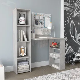 Стол компьютерный Асти-4 (бетон)