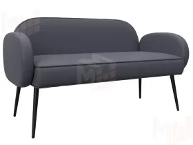 Диван прямой Лига-086 ( GRIFON 15 серый )