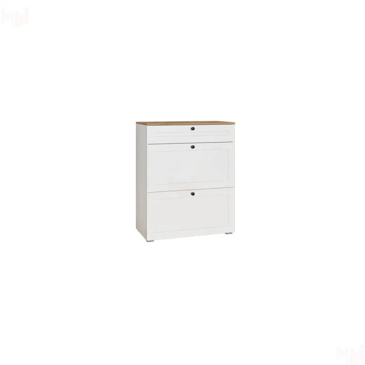 Тумба для обуви 16.121 Остин белый шагрень