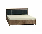  Кровать NATURE 307 Люкс (1600)  Дуб Табачный 