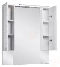 Шкаф-зеркало 3D 90 Эл. Домино