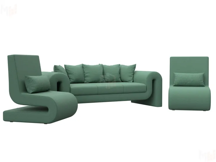 Набор Волна-1 (диван, 2 кресла)