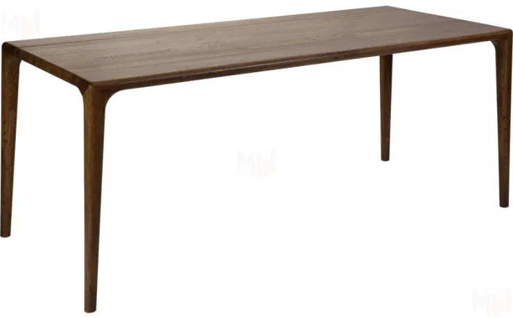 Стол деревянный из массива дуба Соул 180 Дуб темный