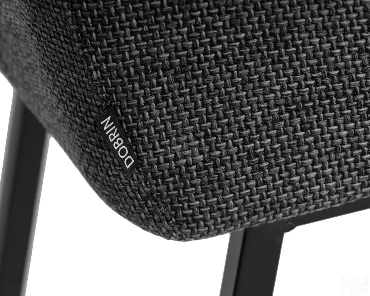 Стул барный DOBRIN LUCAS (серая ткань (F-22))