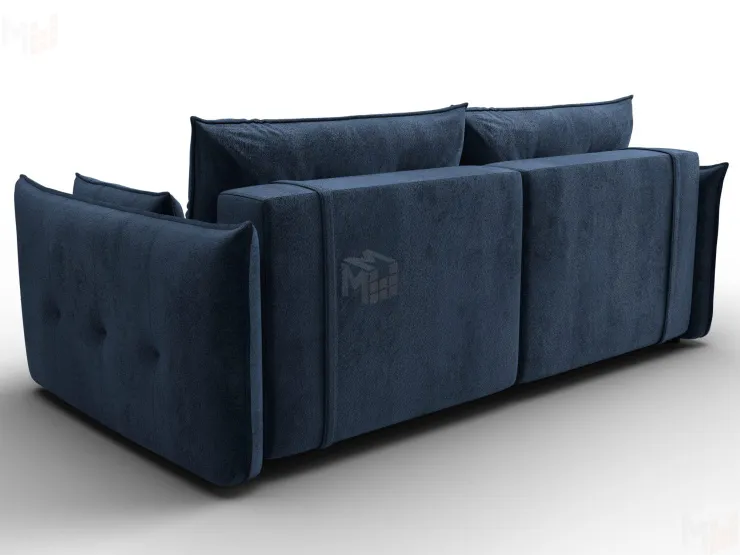 Диван прямой Лига-100 НПБ ( TOWER 13 синий )