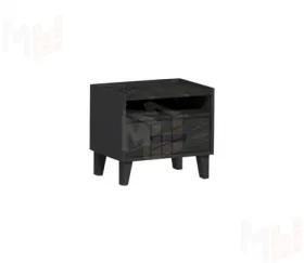 Тумба прикроватная Айрис 41 Антрацит/Креатель
