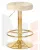 Табурет барный DOBRIN BRUNO GOLD (бежевый велюр (MJ9-10))