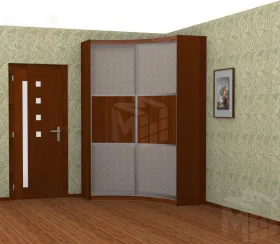 Радиусный шкаф-купе Радион