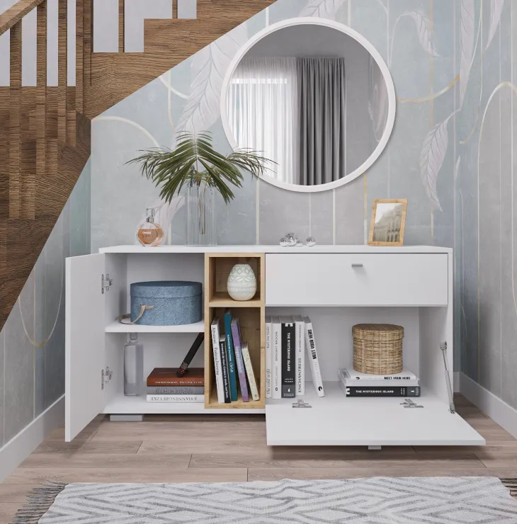 Комод Ланс К-101 белый