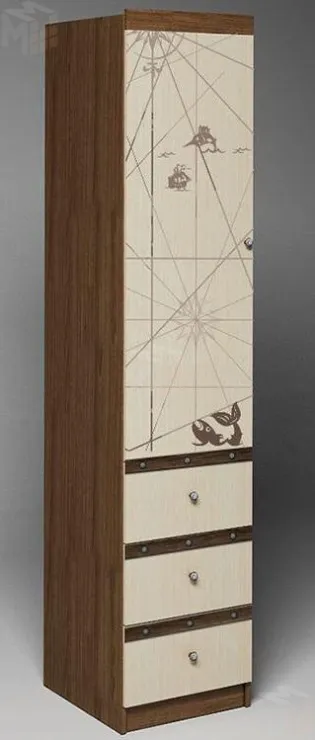 Узкий пенал Пираты ПР-04