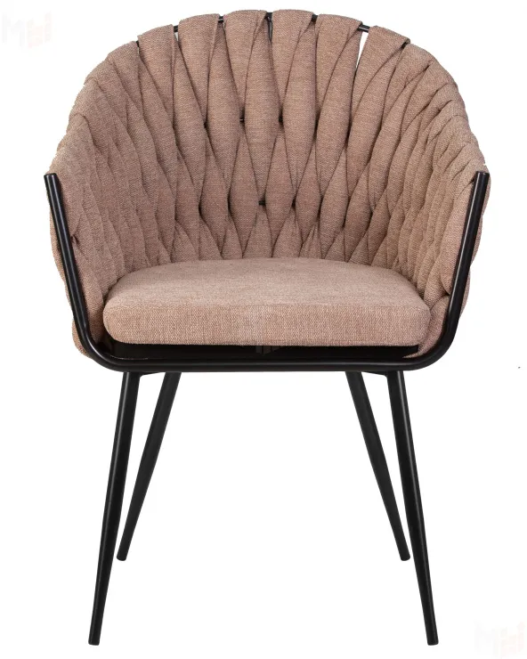 Стул обеденный DOBRIN MATILDA (коричневая ткань (LAR 275-3))