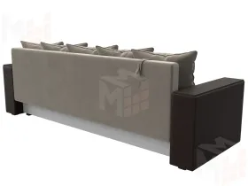 Диван прямой Дубай Лайт ( Бежевый;Коричневый )