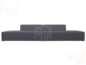 Диван прямой модульный Монс лофт ( GRIFON 15 серый )