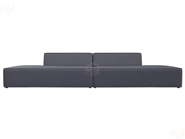 Диван прямой модульный Монс лофт ( GRIFON 15 серый )