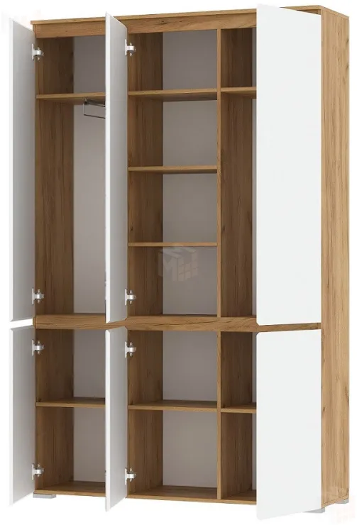 Шкаф ГРЕТТА 4С2ЗР  Дуб Крафт золотой