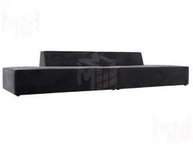 Диван прямой модульный Монс лофт ( TOWER 11 темно-серый )