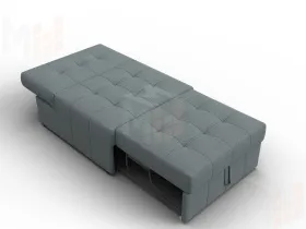 Кресло-кровать Лига-107 (80) ( Амур 07 серый )