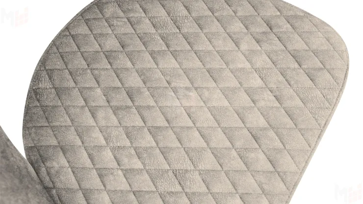 Стул Гэтсби К2 Белый матовый, Велюр Wellmart Dark Beige