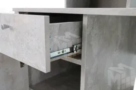 Стол компьютерный Котофей Цемент Светлый