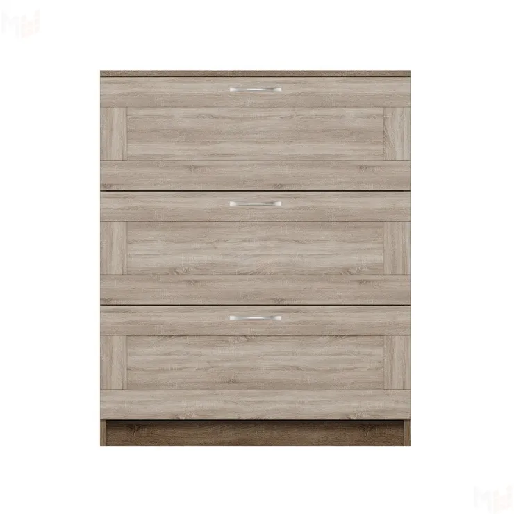 Комод Сириус 3 ящика сонома