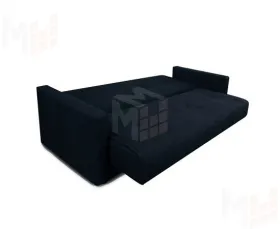 Диван-книжка Милан (бархат черный)