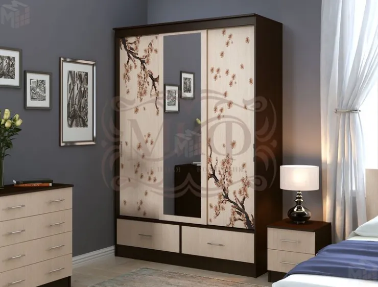 Шкаф-купе Модерн №1 Сакура