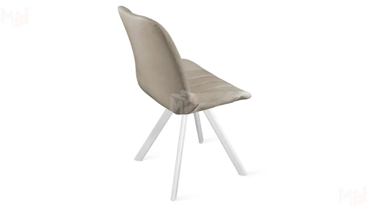 Стул Марвел К2 Исп. 2 Белый матовый Велюр Confetti Smoke