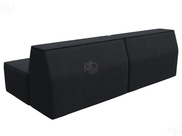 Диван прямой модульный Монс ( JOLY 16 темно-серый )