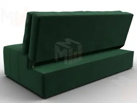 Диван прямой Лига-107 (160) ( SEVEN 626 зеленый )