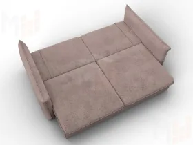 Диван прямой Лига-100 НПБ ( TOWER 05 бежевый )