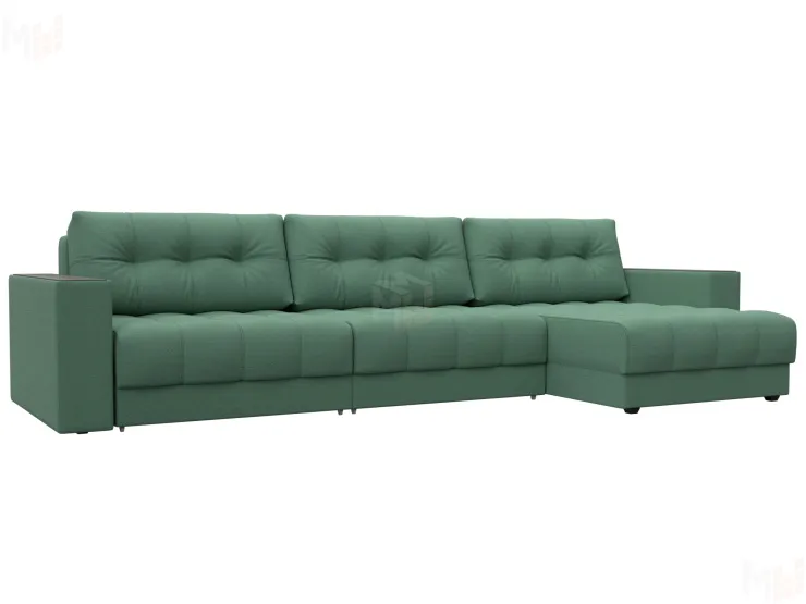 Диван угловой с декором Лига-049 НПБ Лонг