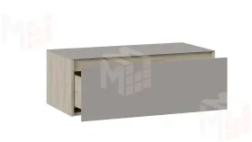 Тумба ТВ Глосс - ТД 319.03.12   Баттл Рок, Стекло Светлый Stone(St)