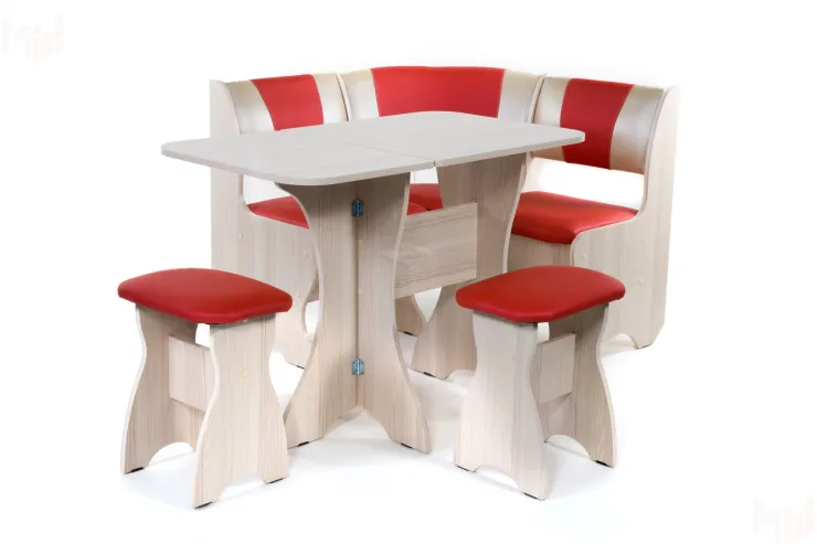 Кухонный уголок Тюльпан мини (ясень/112/101)