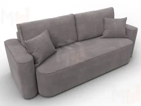 Диван прямой Лига-118 НПБ ( LAIM 04 бежевый )