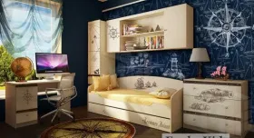 Серия детской мебели Пираты - комната №2