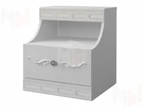 Тумба прикроватная Мария-Луиза 12 Бодега Белый