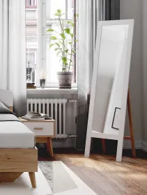 Зеркало напольное Калгари Белый матовый