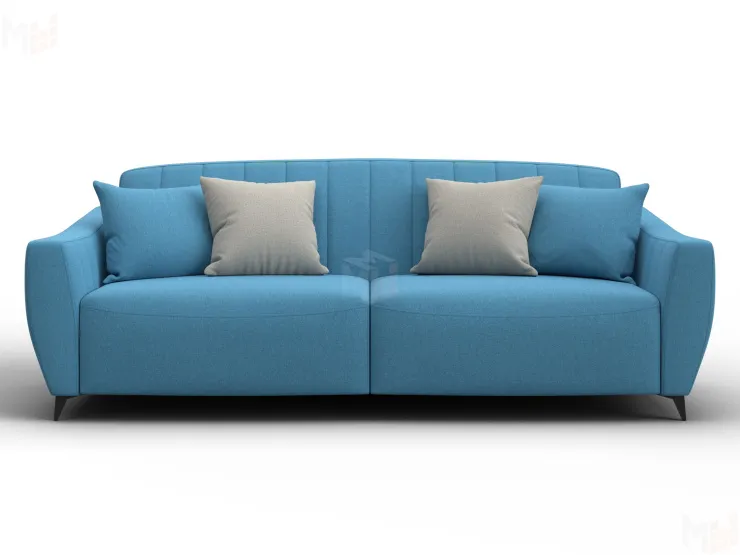 Диван-книжка Лига-095 НПБ ( Амур 10 голубой )