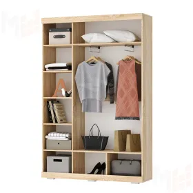 Шкаф для одежды СОНАТА ШСЗ-1300  Дуб Сонома - Дуб Сакраменто 