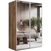 Шкаф-купе Эста 2-х дверный (8 Зеркал) 160 см.