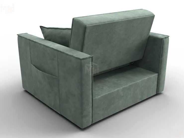 Кресло-кровать Лига-104 (80) ( BRUT 08 зеленый )