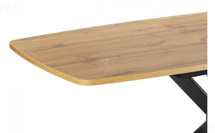 Стол раскладной Твин Лофт 130 Дуб Вотан/Черный