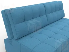 Диван прямой Лига-107 (160) ( Амур 10 голубой )