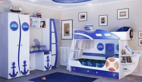 Детская комната Парус, композиция №1