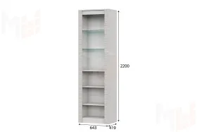 Пенал со стеклом Гамма-20