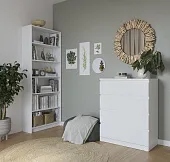 S00234 Варма 4 комод 80х100х40, белый