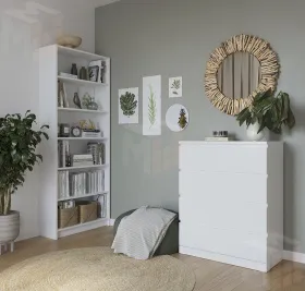 S00234 Варма 4 комод 80х100х40, белый